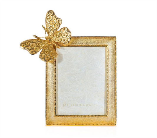 Jay Strongwater Juno Butterfly Frame 3x4