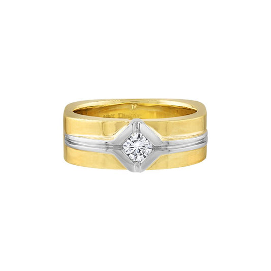 LaViano Fashion 18K and Platinum Diamond Ring