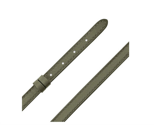 Messika My Move Olive Green Calfskin Leather Bracelet