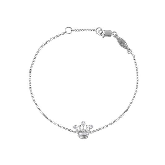 LaViano Fashion 14K White Gold Diamond Bracelet