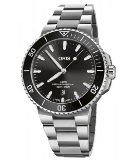 Oris Aquis Date Black Dial 43.5mm