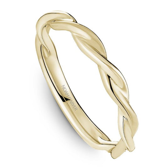 LaViano Fashion 18K Yellow Gold Wedding Band