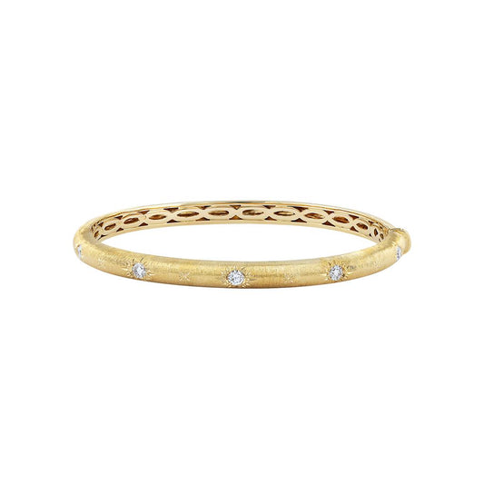 LaViano Fashion 18K Yellow Gold Diamond Bracelet