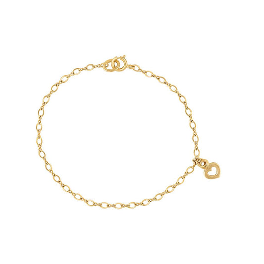 LaViano Fashion 14K Yellow Gold Baby Bracelet
