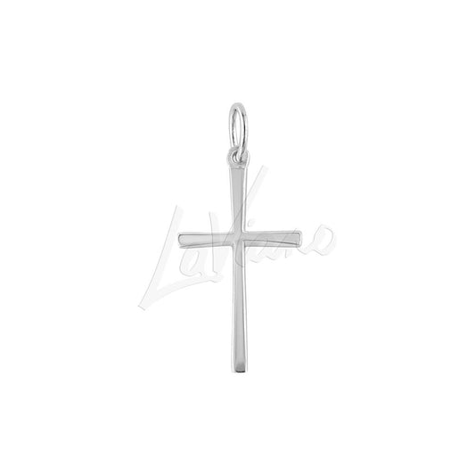 Laviano Fashion Sterling Silver Cross 20X13X1.3MM