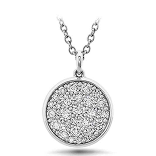 LaViano Fashion 18K White Gold Diamond Pendant