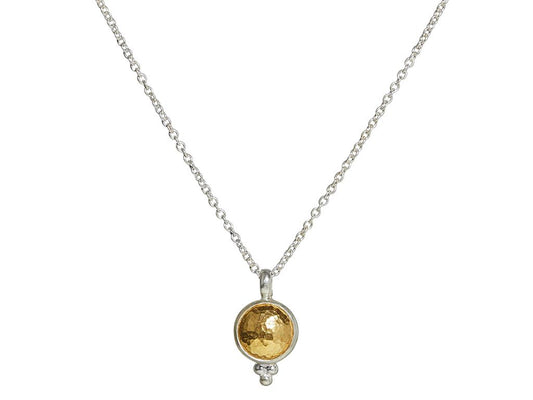 Gurhan Sterling Silver Pendant Layered with 24K Yellow Gold