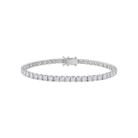 LaViano Fashion 14K White Gold Diamond Tennis
