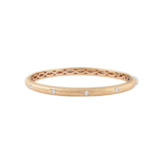 LaViano Fashion 18K Rose Gold Diamond Bracelet