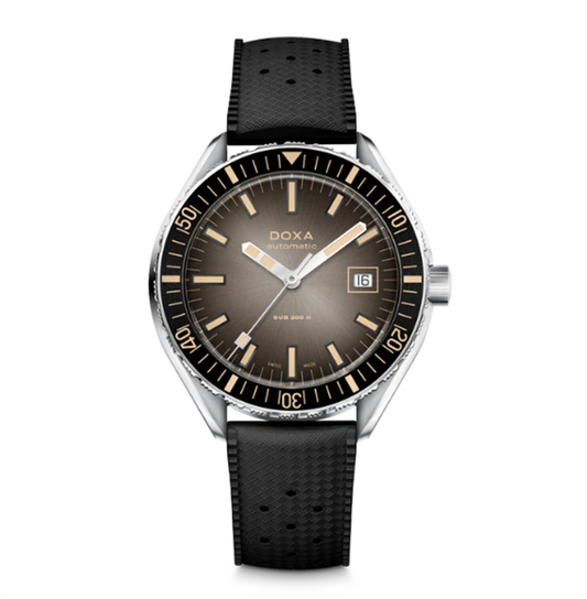DOXA SUB 200 II Sharkhunter Vintage Automatic Swiss Dive Watch