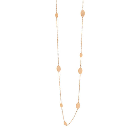 LaViano Fashion 18K Rose Gold Station Necklace
