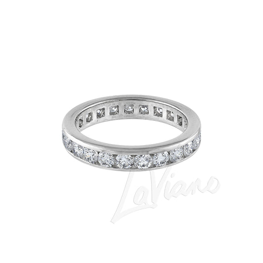 A Link Platinum Diamond Eternity Band