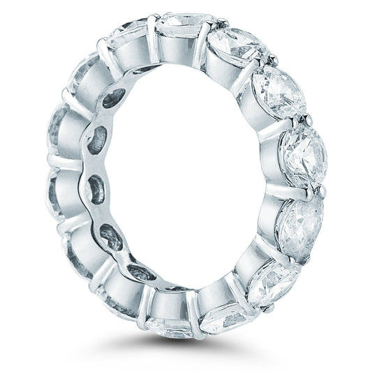 Azul Platinum Diamond Eternity Wedding Band