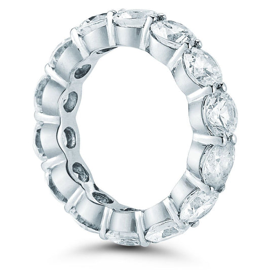 Azul Platinum Diamond Eternity Wedding Band