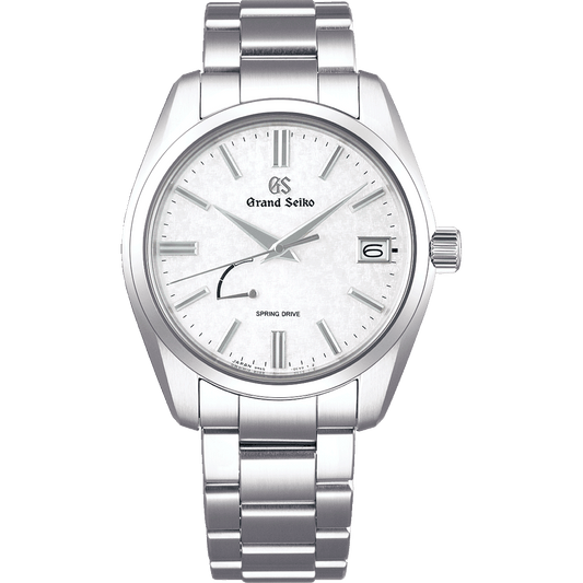GRAND SEIKO Heritage 40mm White Dial Spring Drive Auto on Steel Bracelet Ref: SBGA465