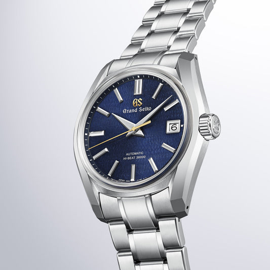 GRAND SEIKO Heritage 40mm Blue Shubun Dial Hi Beat Auto on Steel Bracelet Ref: SBGH353