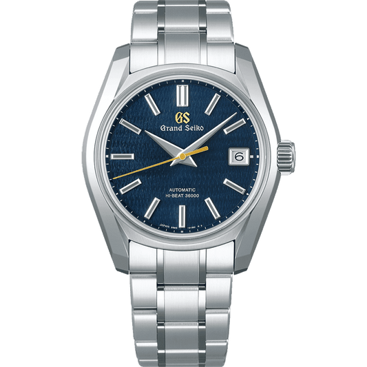 GRAND SEIKO Heritage 40mm Blue Shubun Dial Hi Beat Auto on Steel Bracelet Ref: SBGH353