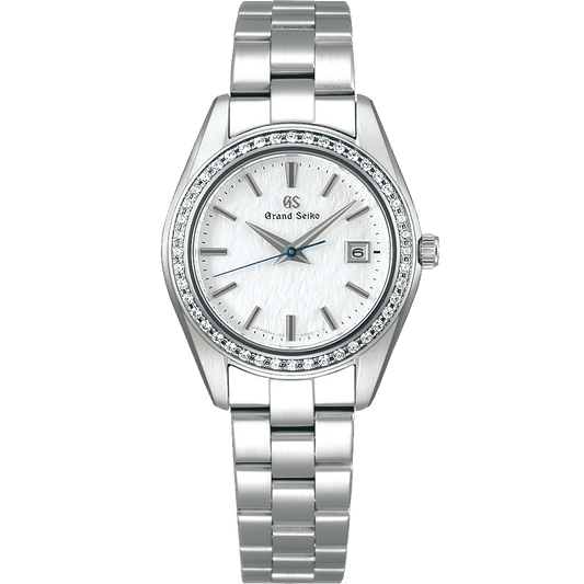 Grand Seiko Titanium Quartz Snowflake White Dial STGF385