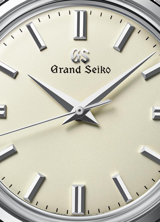 GRAND SEIKO SS MECHANICAL MANUAL WIND 3 DAY IVORY DIAL MODEL : SBGW301