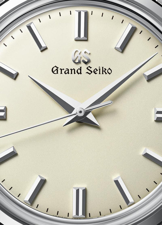GRAND SEIKO SS MECHANICAL MANUAL WIND 3 DAY IVORY DIAL MODEL : SBGW301