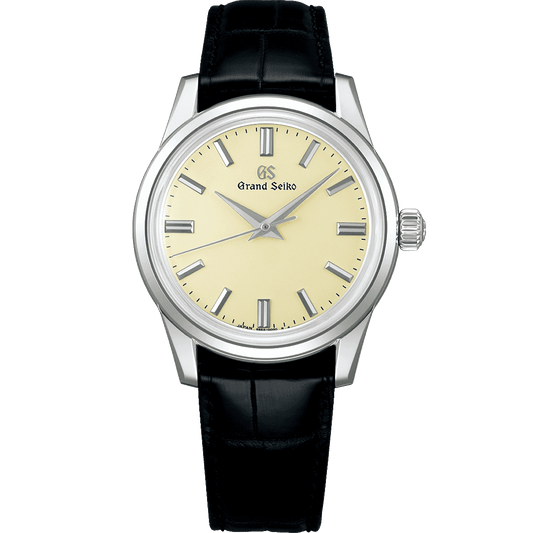GRAND SEIKO SS MECHANICAL MANUAL WIND 3 DAY IVORY DIAL MODEL : SBGW301
