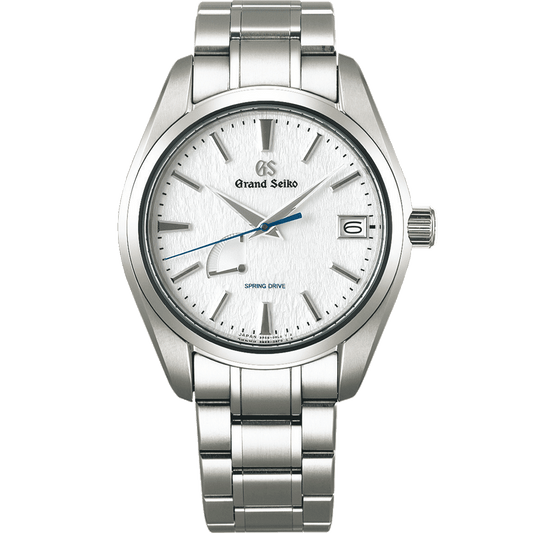 GRAND SEIKO Heritage 41mm Titanium Spring Drive Auto White Snowflake Dial MODEL : SBGA211