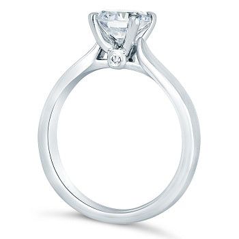Azul Platinum 6 Prong Diamond Solitaire Mounting 2.00 Carats