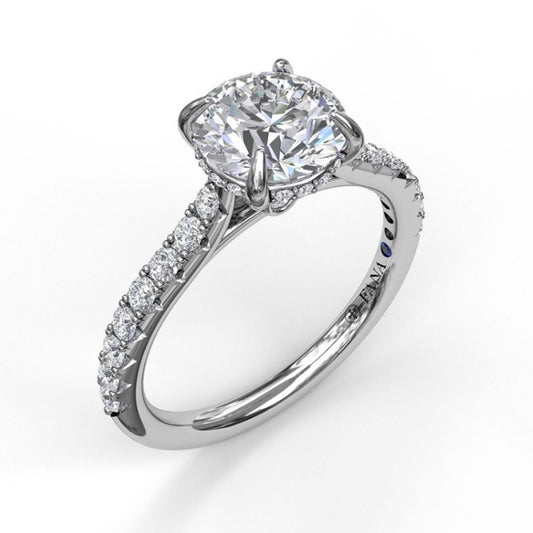 LaViano Fashion Platinum Diamond Semi Mounting