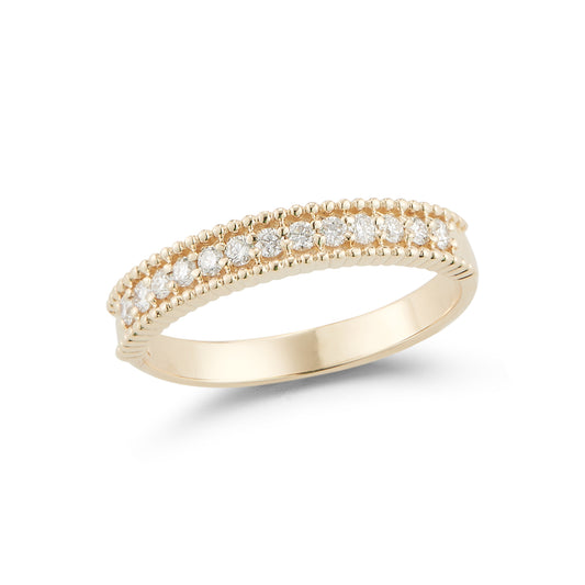 Barbela Design 14K Yellow Gold Diamond Barcelona Band