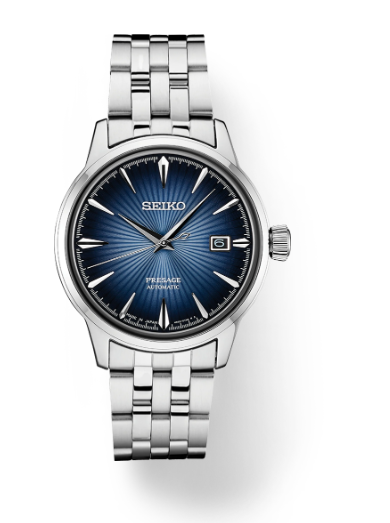 Seiko Presage Cocktail Time "Blue Moon" Automatic – Ref. SRPB41J1