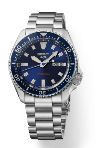 Seiko 5 Sports Stainless Steel Blue Dial - SRPL83
