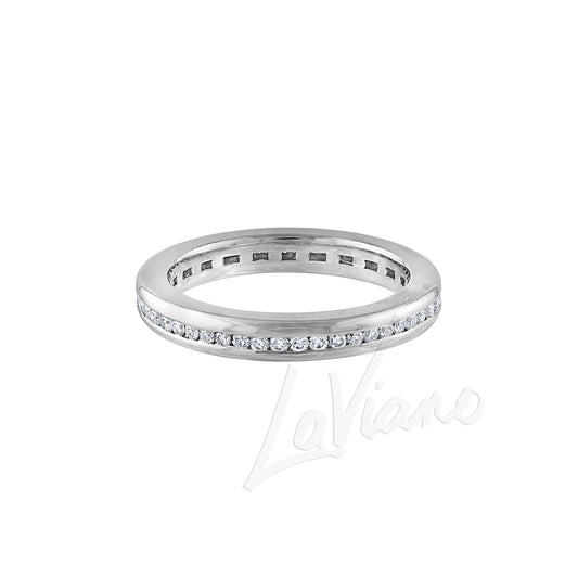 LaViano Fashion Platinum Diamond Band
