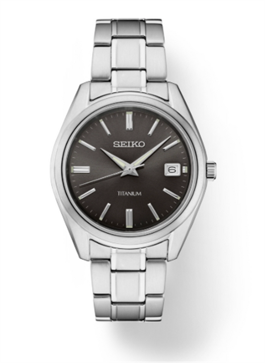 Seiko Essential - SUR375 - Titanium Black Dial