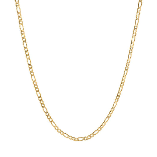 LaViano Fashion 14K Yellow Gold Figaro Chain 22"
