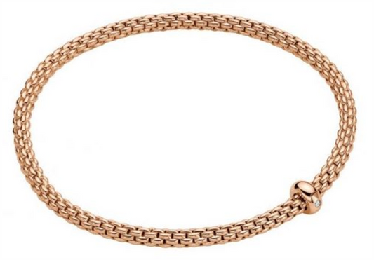 FOPE 18K Rose Gold Bracelet Diamond