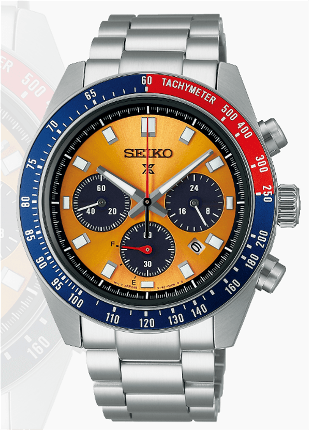 【最大値下げ】　SEIKO PROSPEX SPEEDTIMER ソーラークロノ SEIKO PROSPEX SPEEDTIMER 41.4MM SS SOLAR CRONOGRAPH YELLOW DIAL