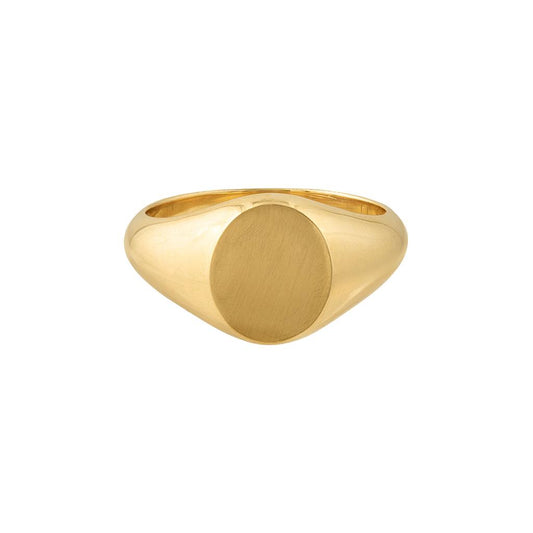 LaViano Fashion 14K Yellow Gold Signet Ring