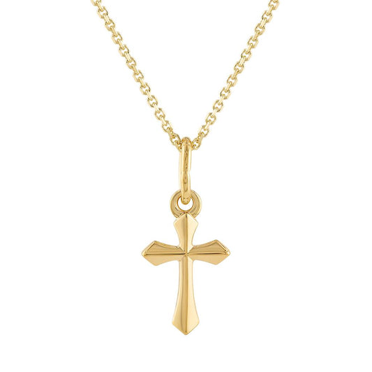 LaViano Fashion 14K Yellow Gold Cross