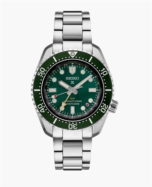 Seiko Prospex Luxe Stainless Steel GMT Automatic 1968 Diver’s Watch SPB381