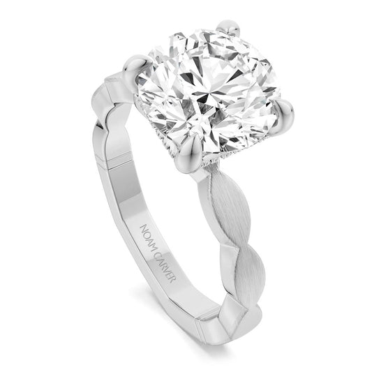 LaViano Fashion Platinum Semi Mounting 2 Carat Head
