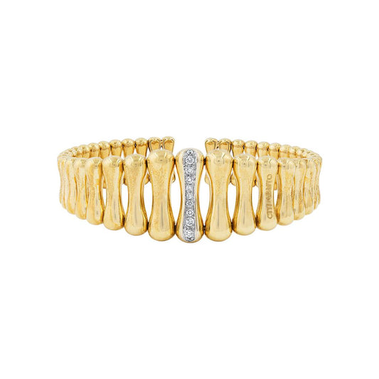 LaViano Fashion 18K Yellow Gold Diamond Bracelet