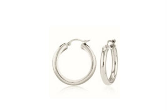 LaViano Fashion 14K White Gold Earrings