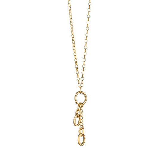 Monica Rich Kosann 18K Yellow Gold Charm Enhancer Chain