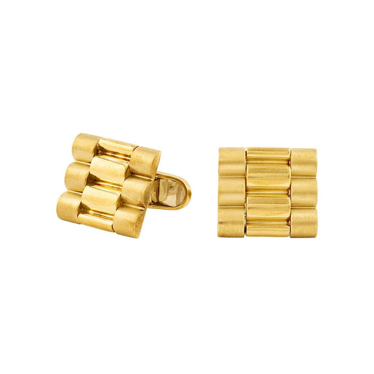 LaViano Fashion 18K Yellow Gold Cufflinks