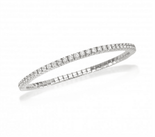 Pichiotti 18K White Gold Xpandable Diamond Bracelet