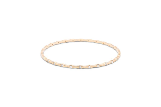 LaViano Fashion 14K Rose Gold Diamond Bracelet