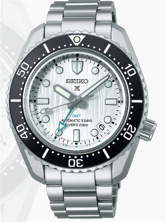 Seiko Prospex Luxe 1968 Diver 42mm SS Automatic GMT Silver Dial Save The Ocean Limited Edition SPB439