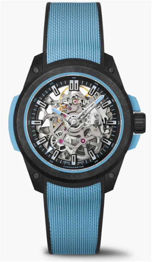 Norqain Wild ONE Skeleton 39mm Blue N3001.07Q02.B02