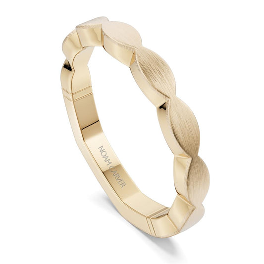 LaViano Fashion 18K Yellow Gold Wedding Band
