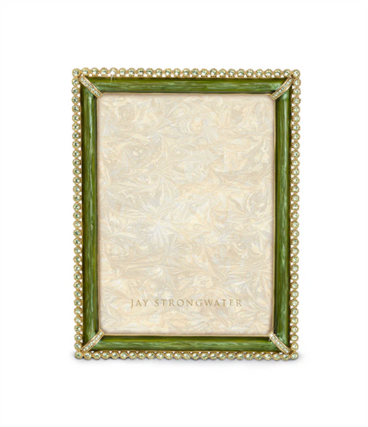 Jay Strongwater Lorraine Sstone Edge Frame 4x6